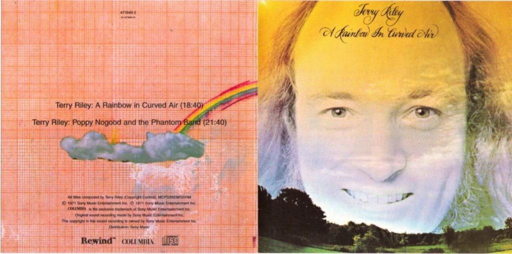 Terry Riley - A Rainbow In Curved Air - Front